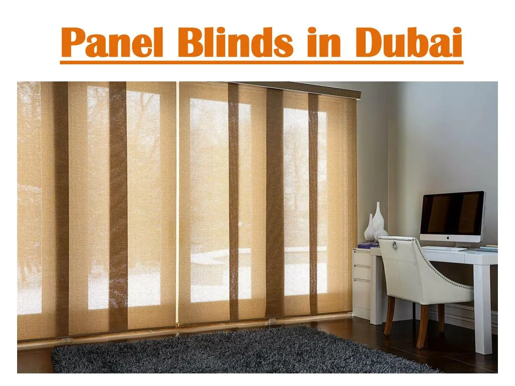 panel blinds in dubai
