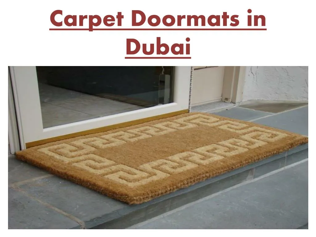 carpet doormats in dubai
