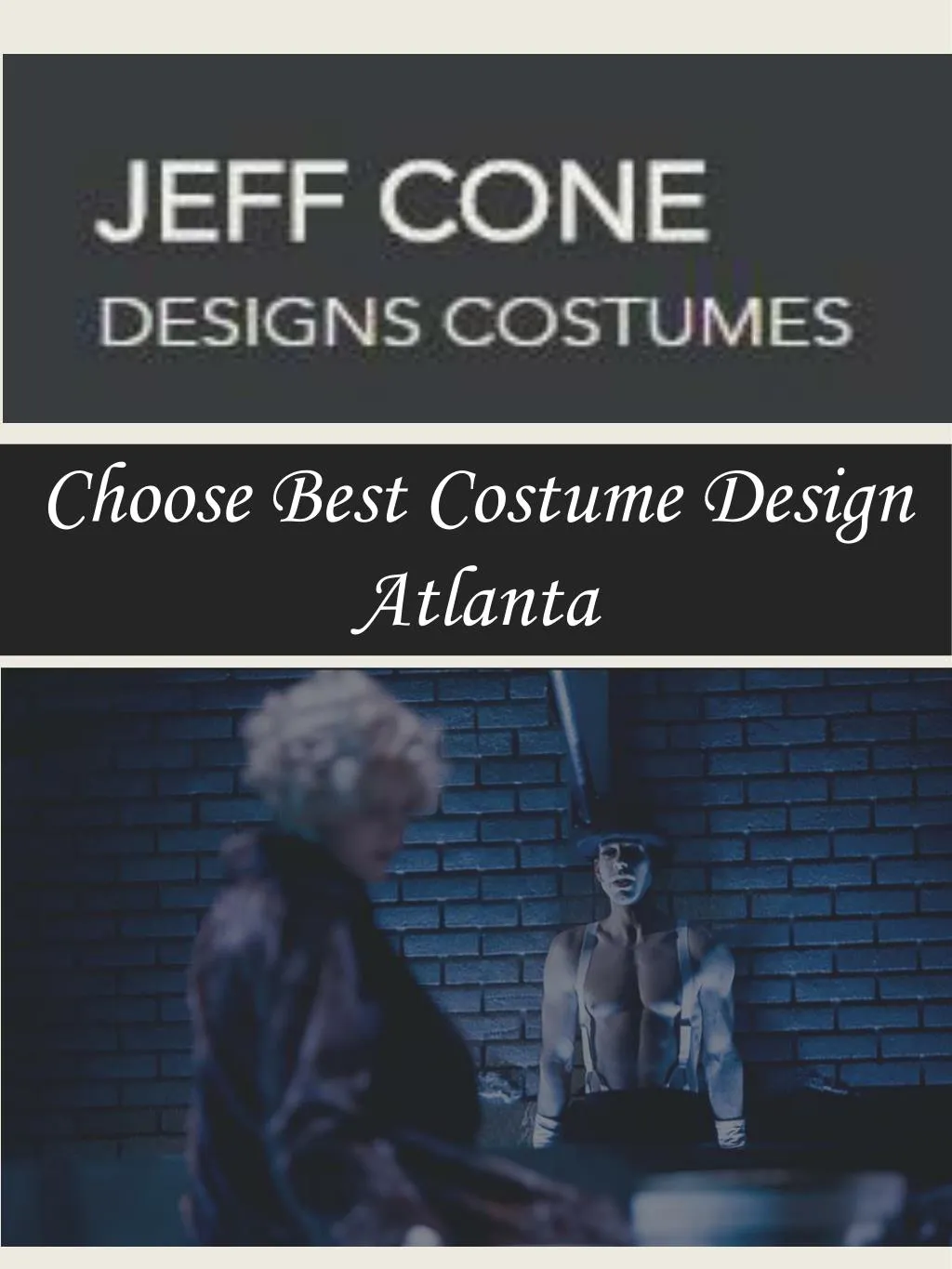 choose best costume design atlanta