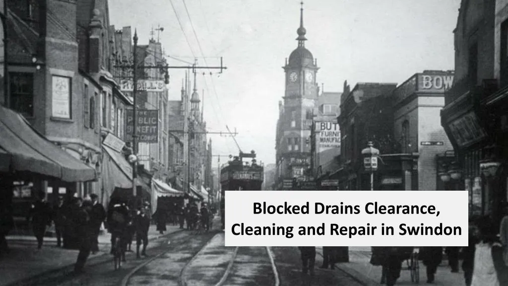 blocked drains clearance cleaning and repair