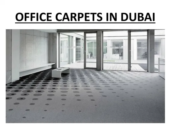 OFFICE CARPET DUBAI