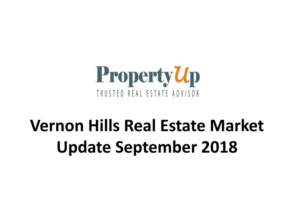 vernon hills real estate market update september 2018