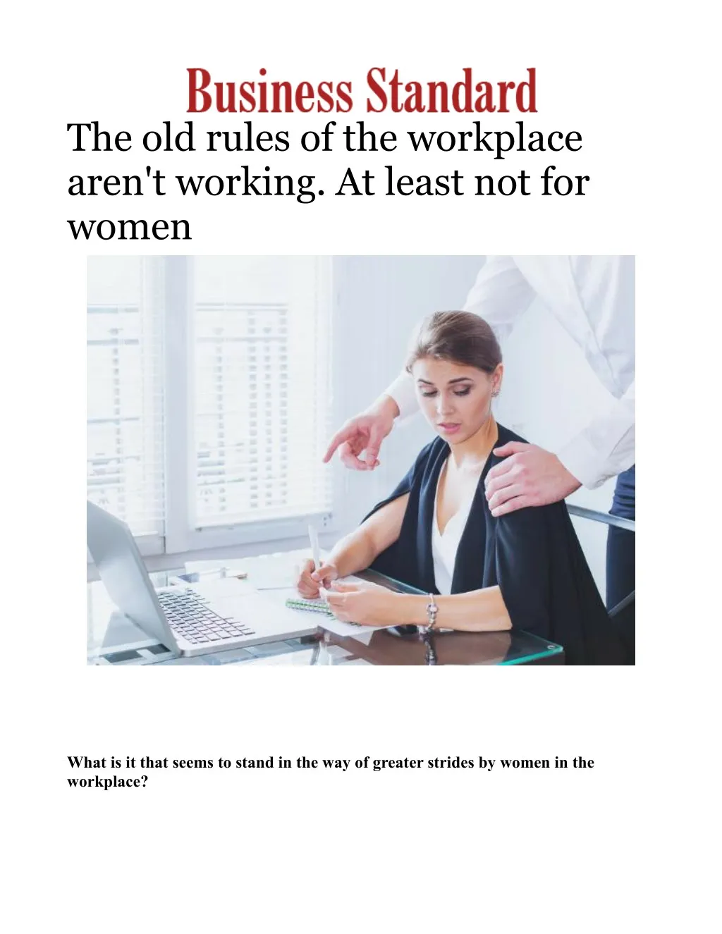 the old rules of the workplace aren t working