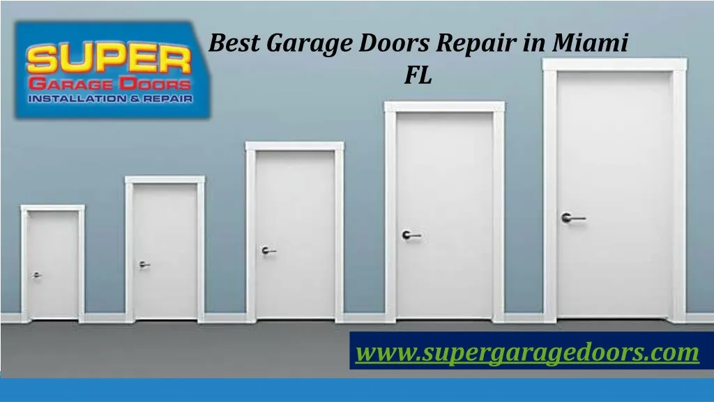 best garage doors repair in miami fl