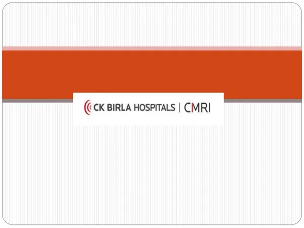 Top 10 hospitals in kolkata - CK Birla | CMRI