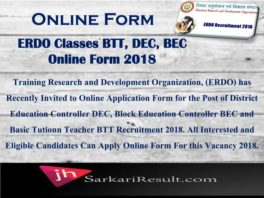 online form