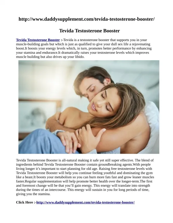 http://www.daddysupplement.com/tevida-testosterone-booster/