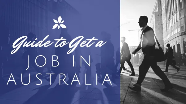 Guide to Get a Job in Australia