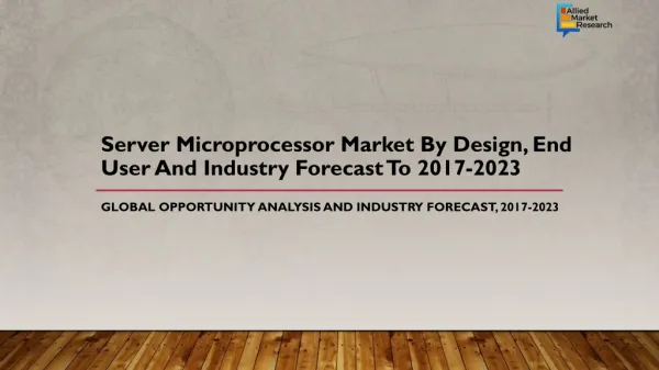 Server Microprocessor Market