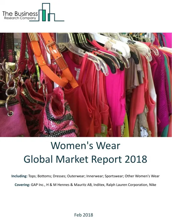 Women's Wear Global Market Report 2018