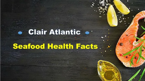 Seafood Health Facts