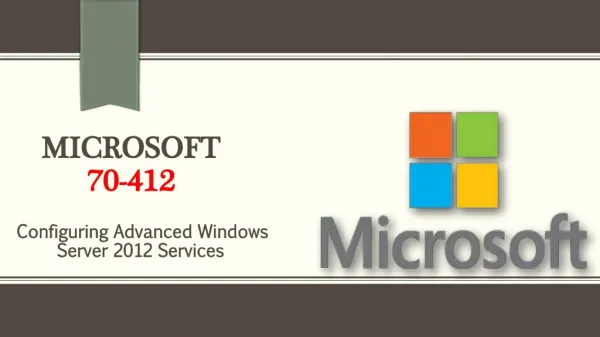 Microsoft 70-412 Questions Answers