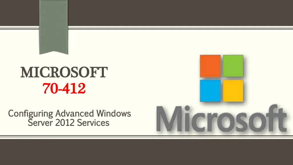 microsoft microsoft 70 70 412 412