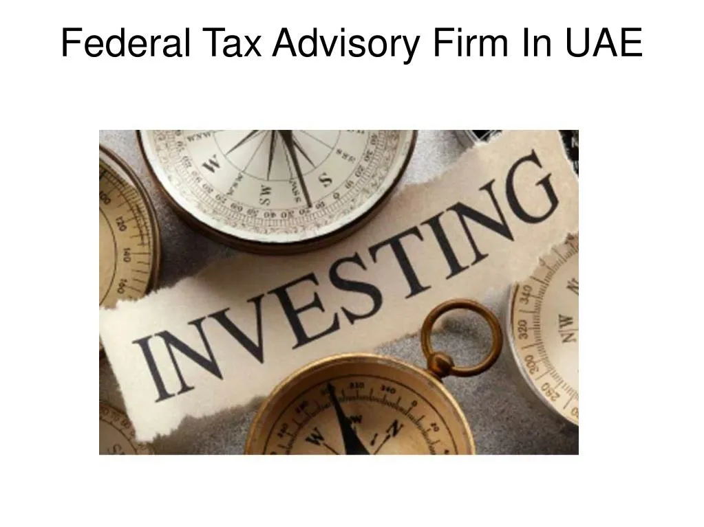federal tax advisory firm in uae