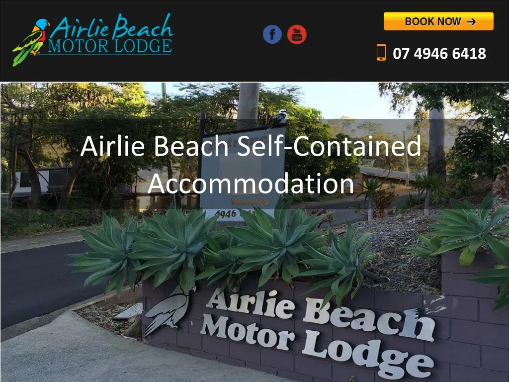 airlie beach self contained accommodation