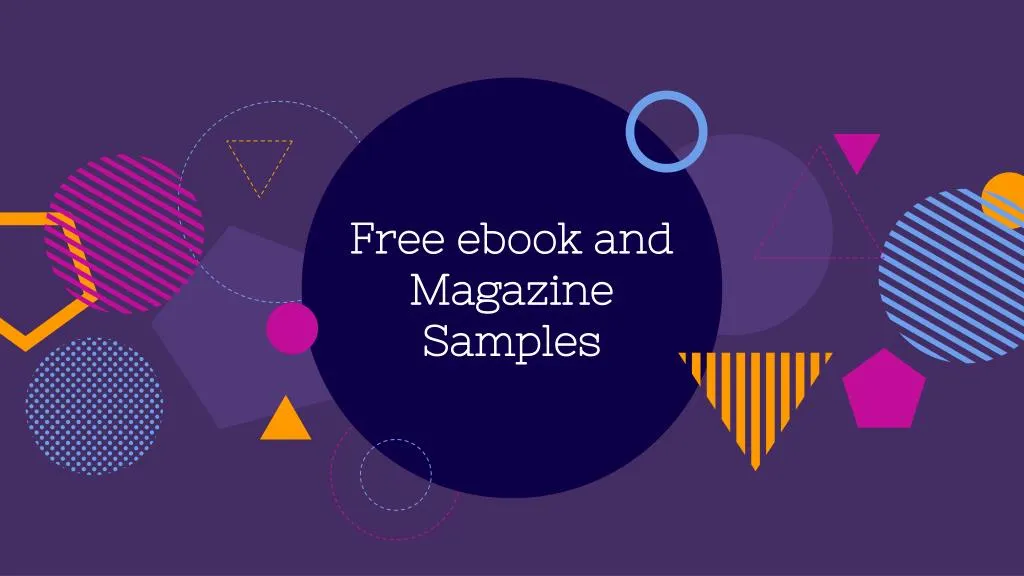 free ebook and magazine samples