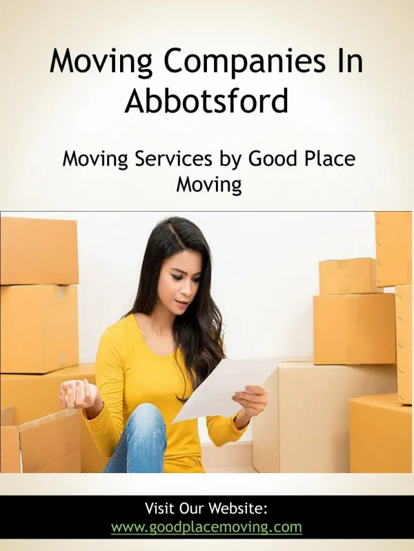 abbotsford moving company