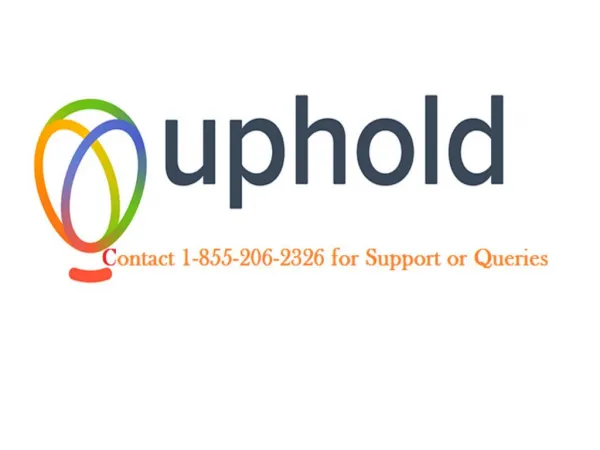 Reset Your Password With Uphold technical Support Number.