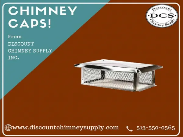 Chimney Caps from Discount Chimney Supply Inc., USA