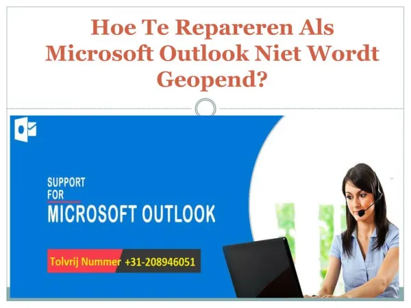 Hoe Te Repareren Als Microsoft Outlook Niet Wordt Geopend?