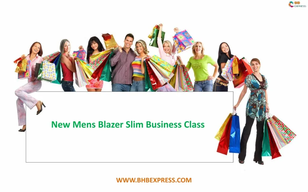 new mens blazer slim business class