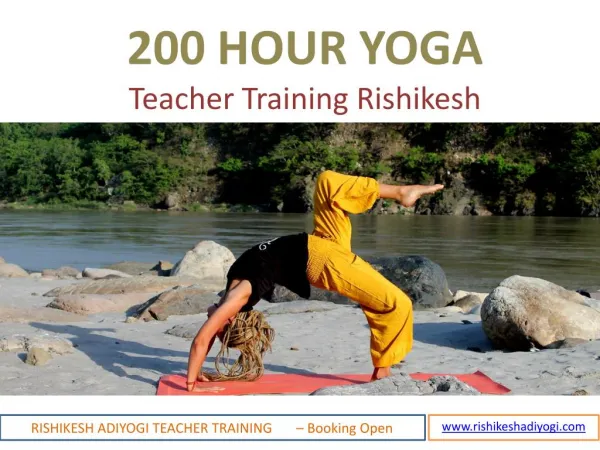 200 Hour Yoga Teacher Training In Rishikesh - Rishikesh Adiyogi