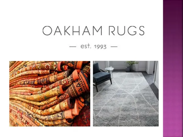 Oakham Oriental Rugs Ltd