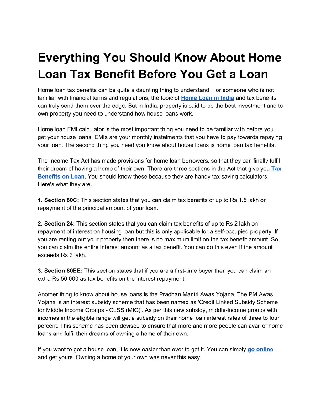 everything you should know about home loan