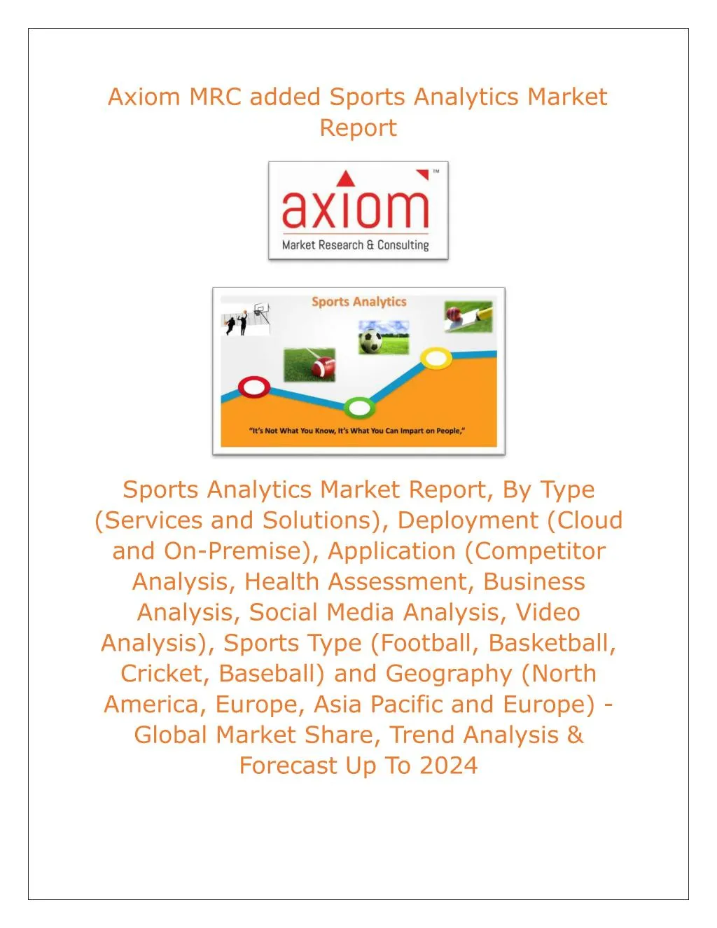 axiom mrc added sports analytics market report