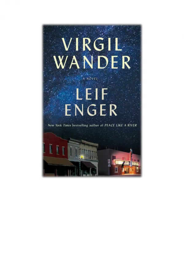 [PDF] Free Download Virgil Wander By Leif Enger