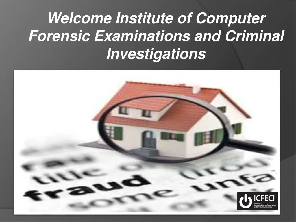 welcome institute of computer forensic