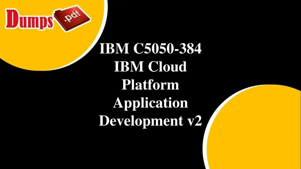 ibm c5050 384 ibm cloud platform application
