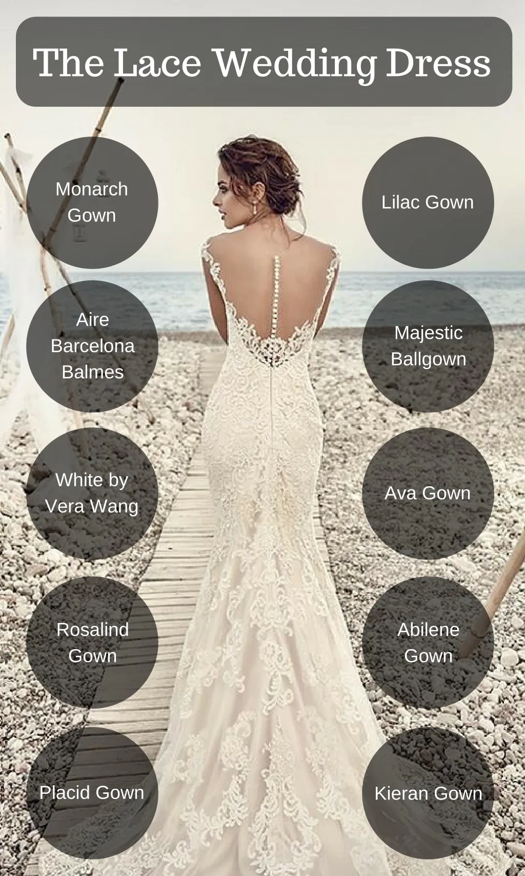 the lace wedding dress