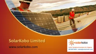 Solar Energy Companies in Nigeria - Solarkobo.com