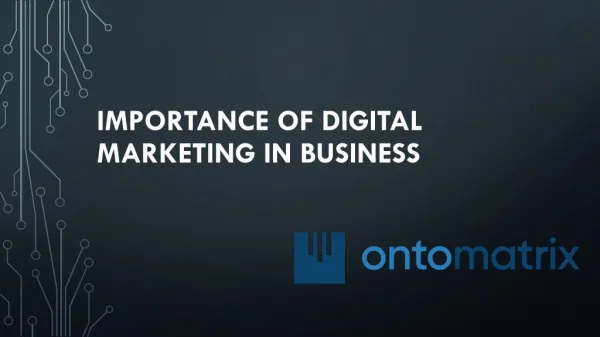 Why digital media marketing