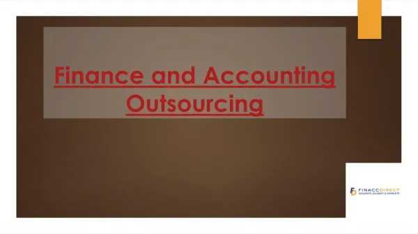 Finance and Accounting Outsourcing | Financial Services