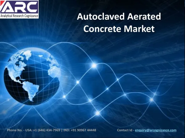 Autoclaved Aerated Concrete Market Size Study by Application