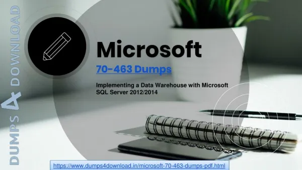 microsoft 70 463 dumps