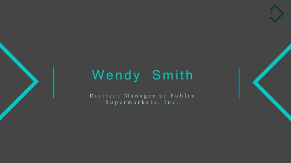 Wendy Smith (Publix) - Experienced Professional From Anna Maria