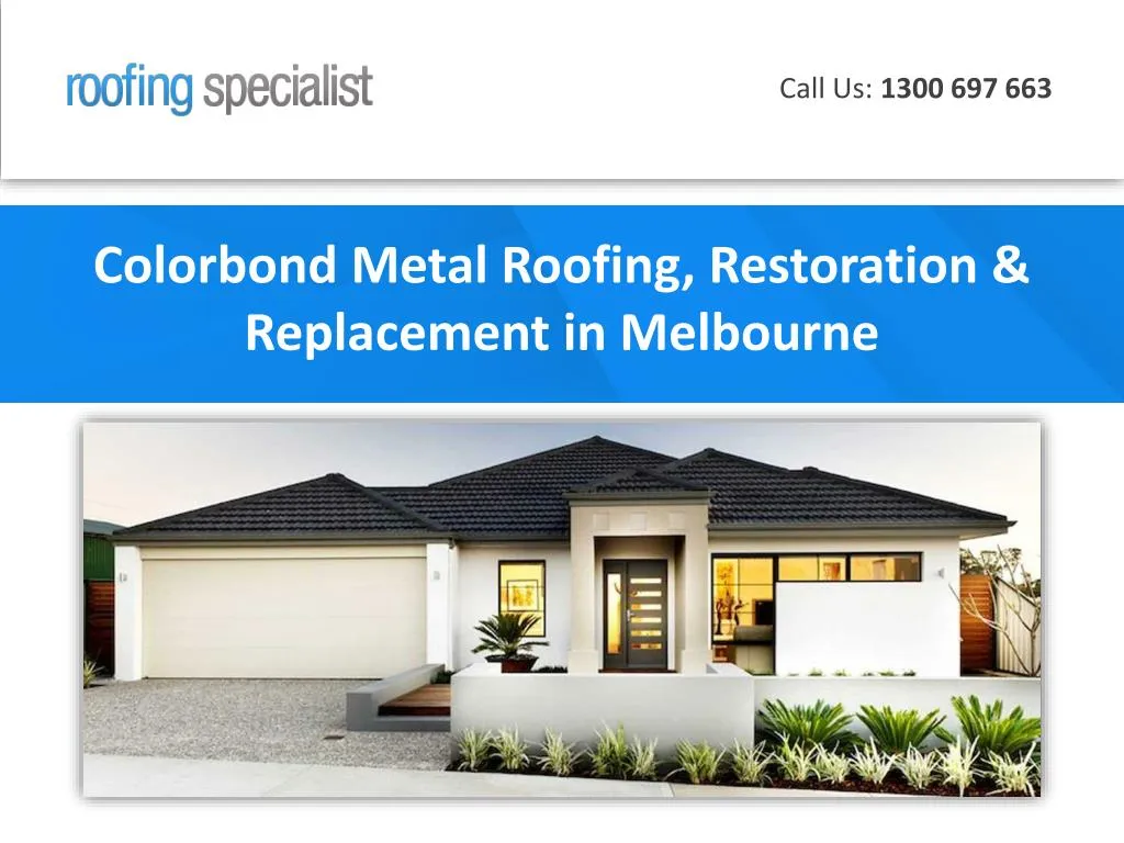colorbond metal roofing restoration replacement in melbourne