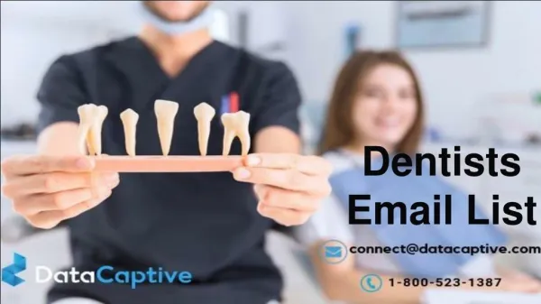 Avail the best Dentist Email List
