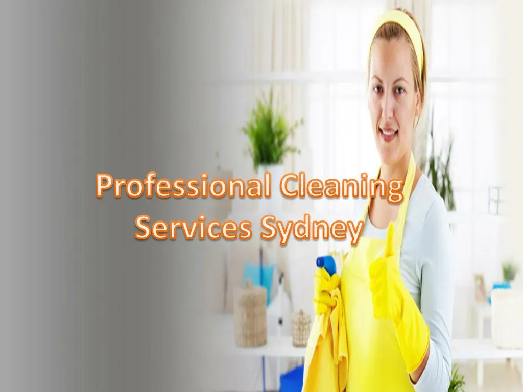 professional cleaning services sydney