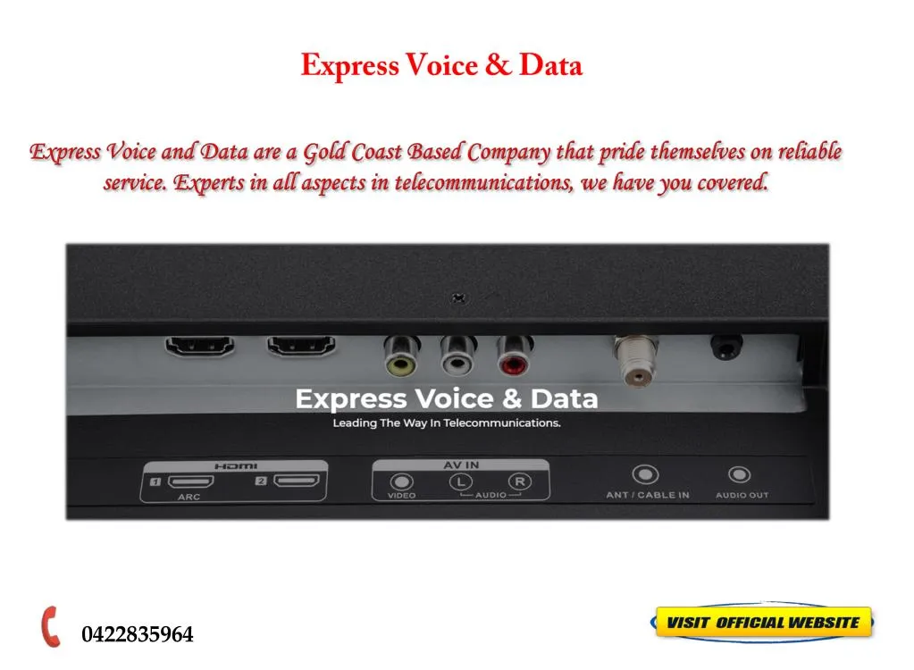 express voice and data are a gold coast based