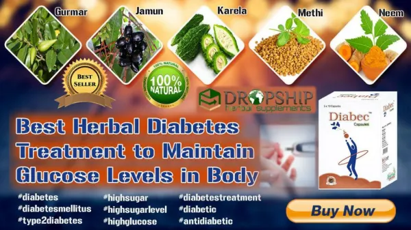 Best Herbal Diabetes Treatment to Maintain Glucose Levels in Body