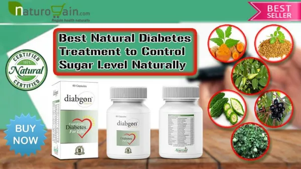 Best Natural Diabetes Treatment to Control Sugar Level Naturally