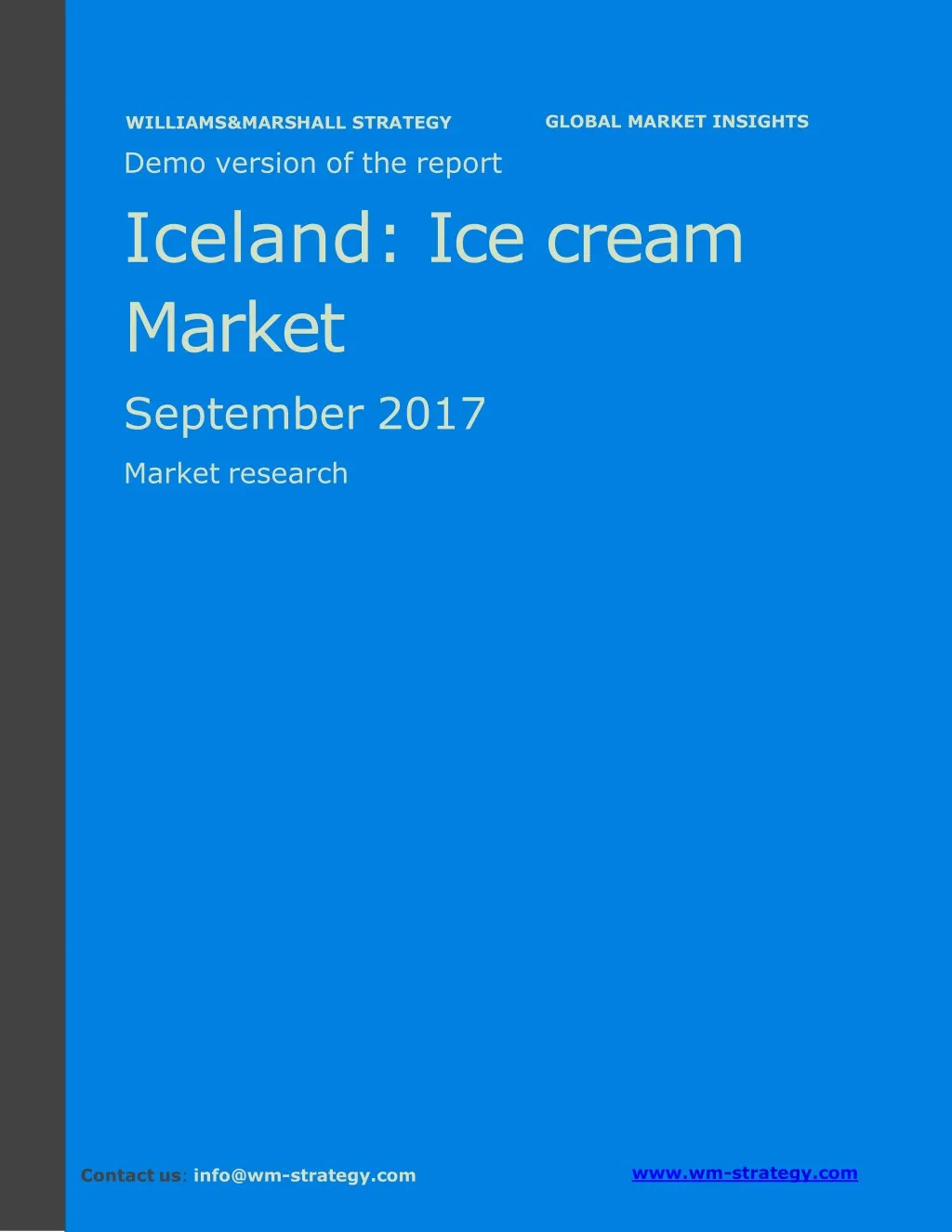 demo version iceland ice cream market september