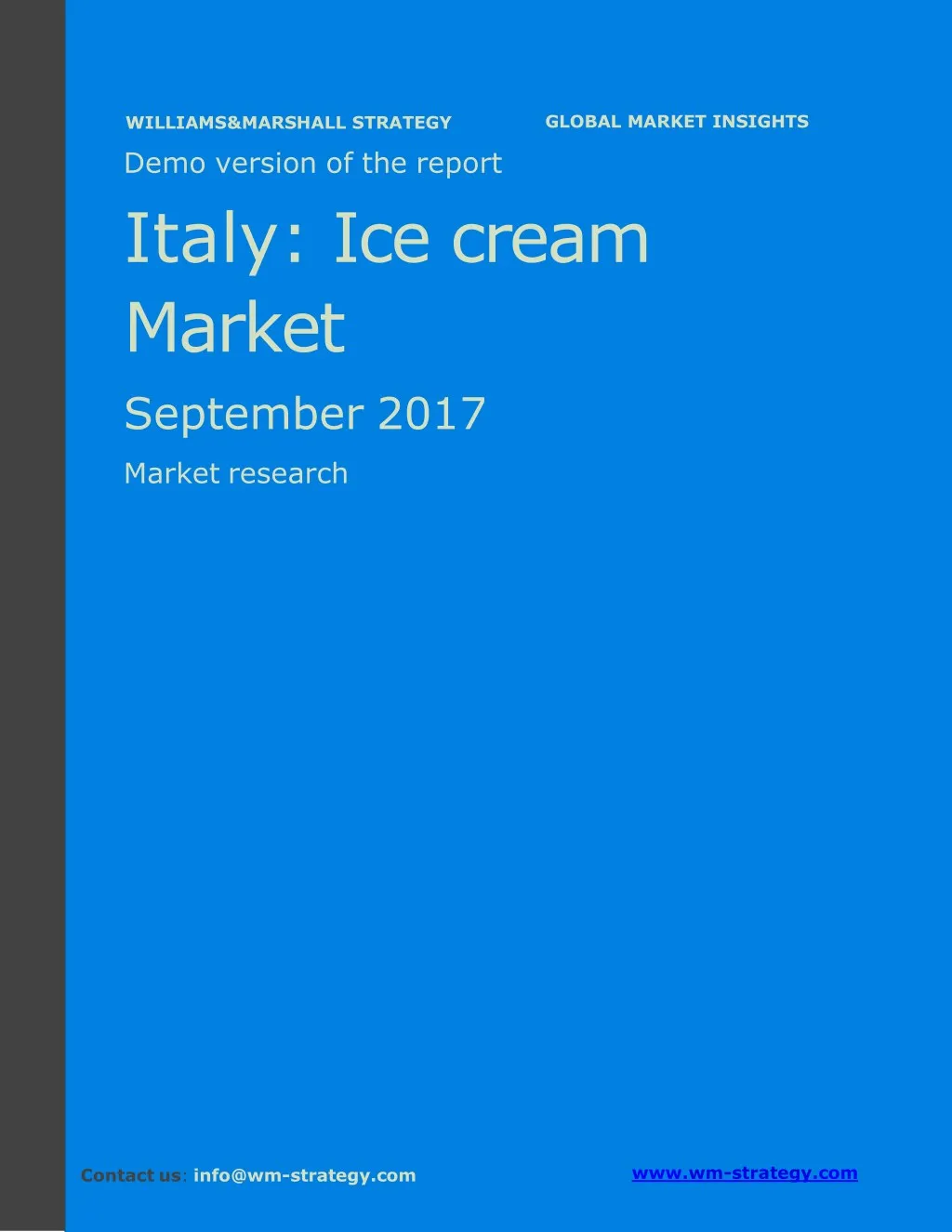 demo version italy ice cream market september 2017