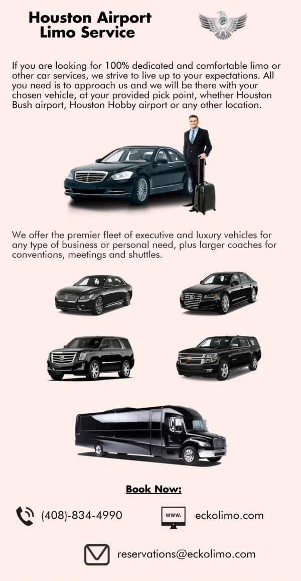 Limo Service for Houston Airports