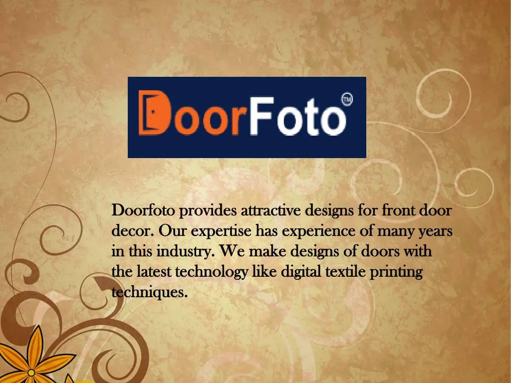 doorfoto provides attractive designs for front