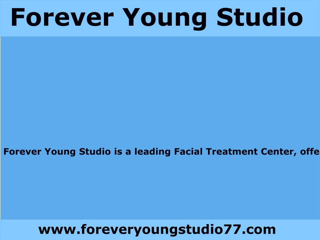 forever young studio